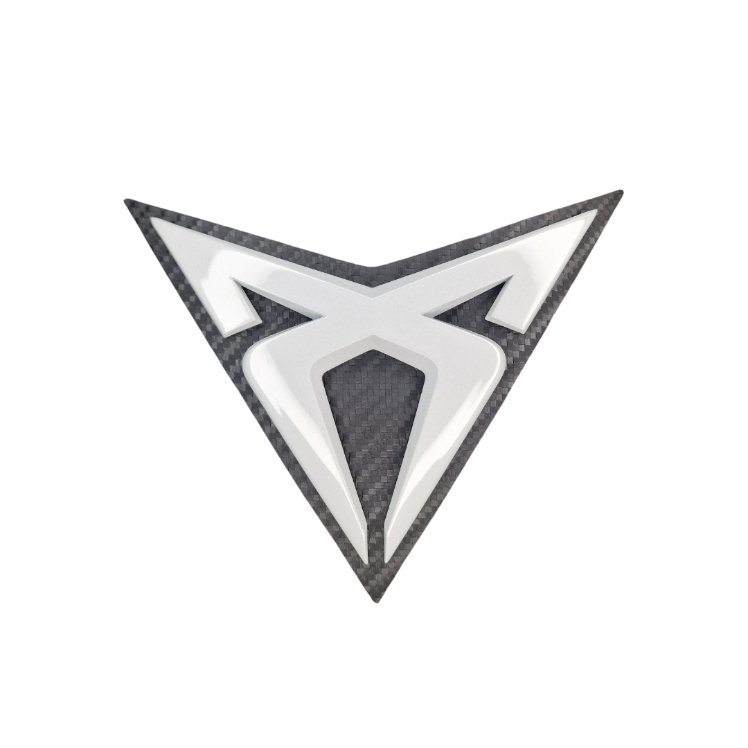 Emblema Cupra, original, refinado, para el 5F con adaptador