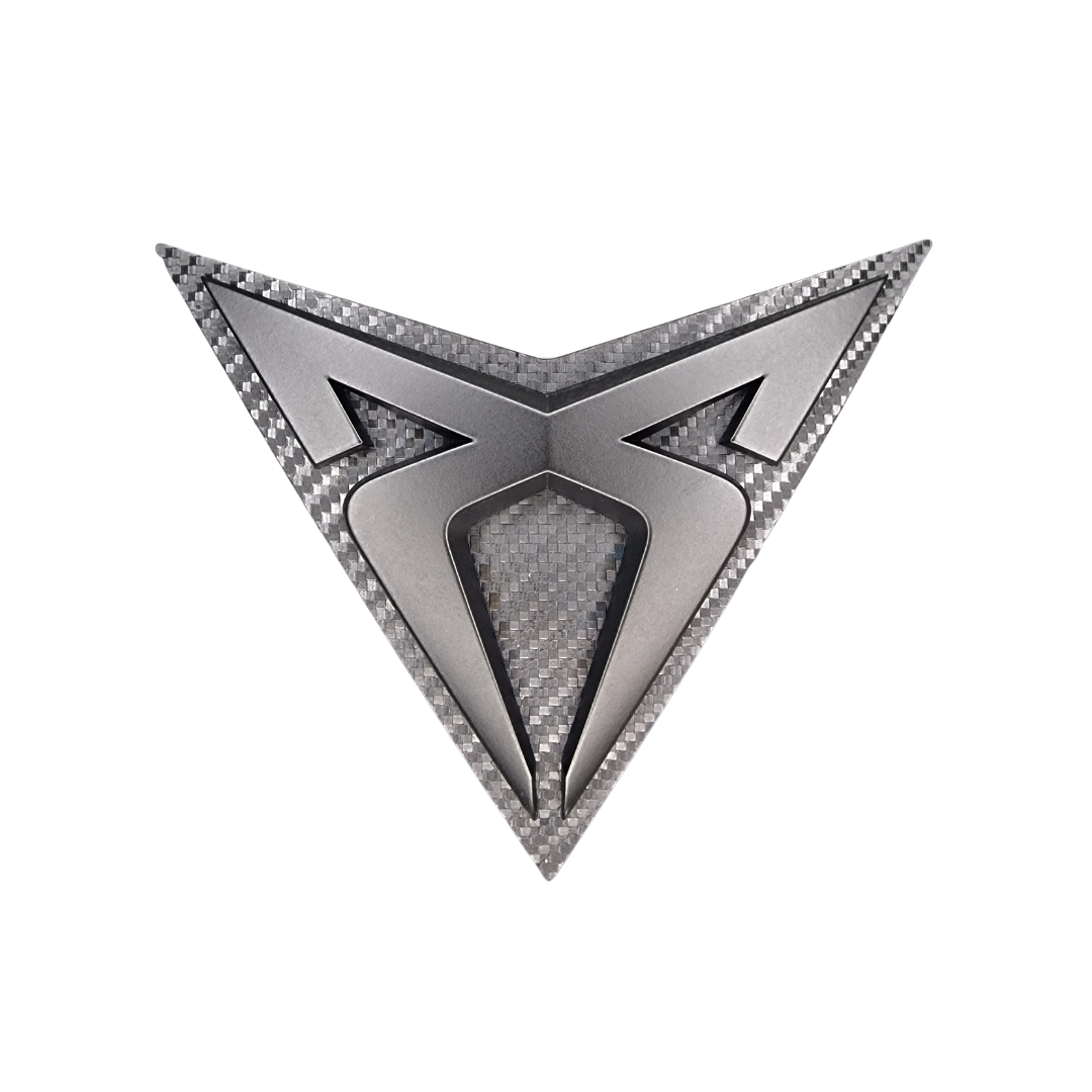 Emblema Cupra, original, refinado, para el 5F con adaptador