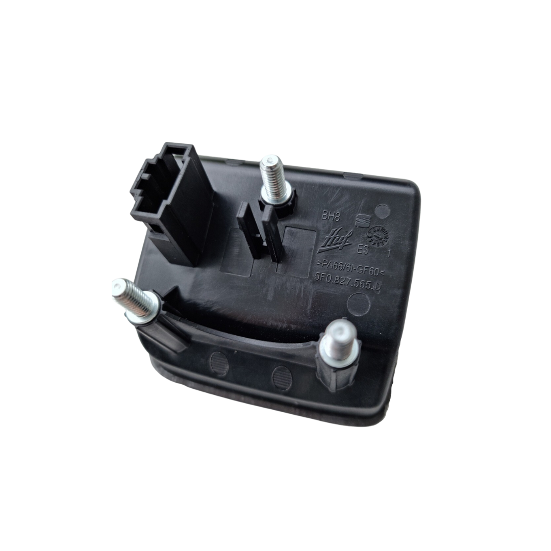 Tailgate opener mechanism PP3D refined with Cupra emblem (original Seat/Cupra part)