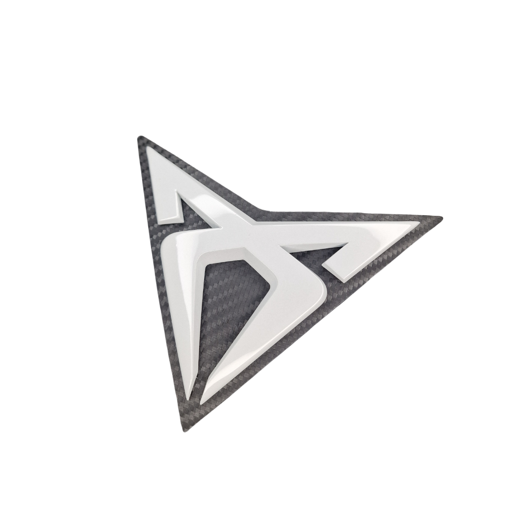 Emblema Cupra, original, refinado, para el 5F con adaptador