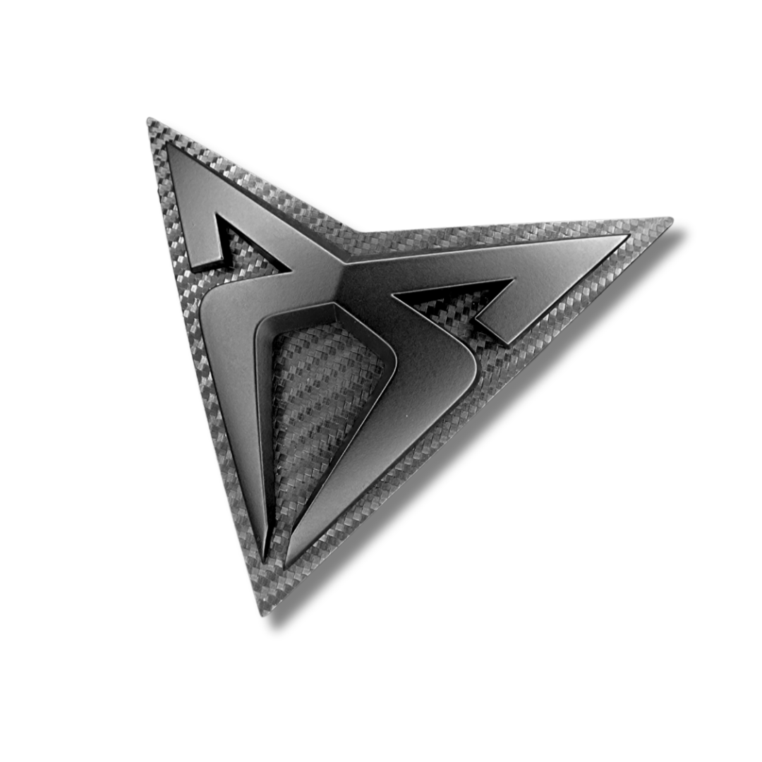 Emblema Cupra, original, refinado, para el 5F con adaptador