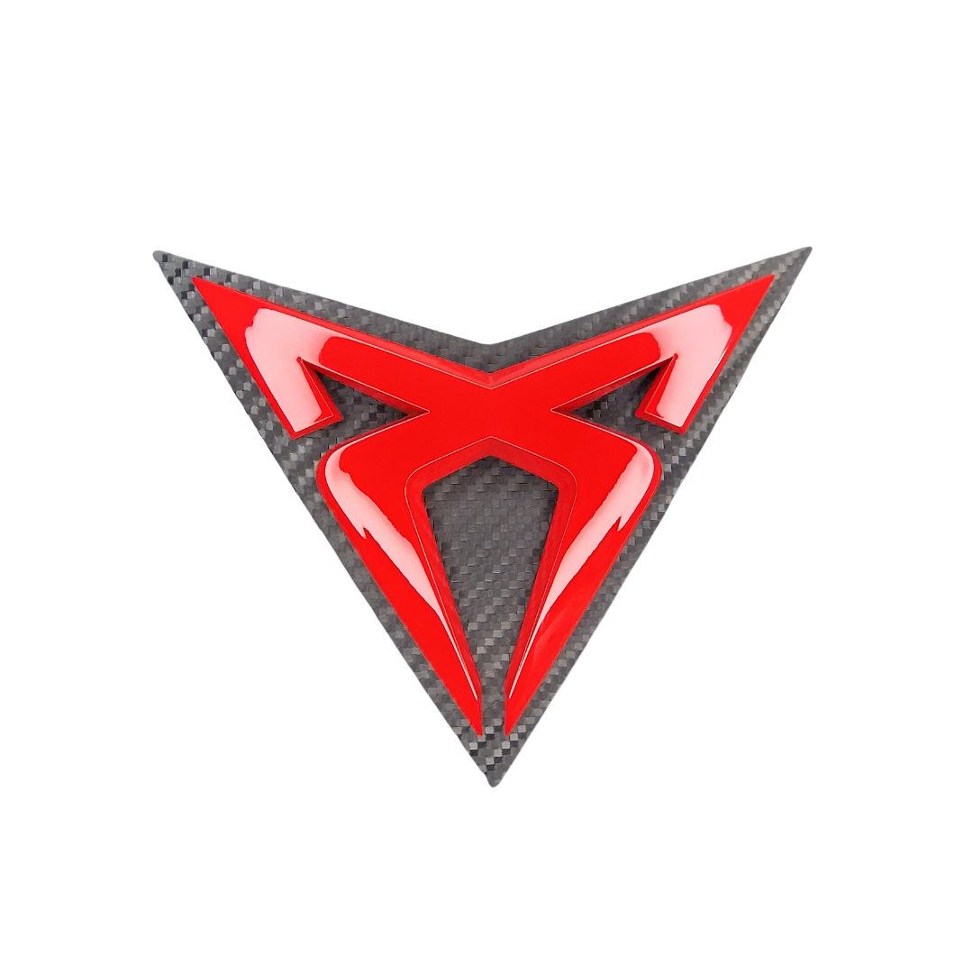 Emblema Cupra, original, refinado, para el 5F con adaptador