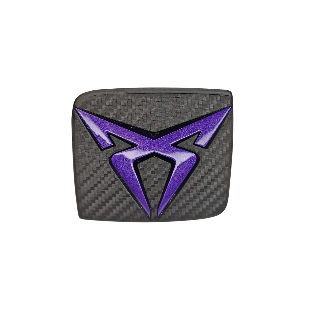 Tailgate opener mechanism PP3D refined with Cupra emblem (original Seat/Cupra part)