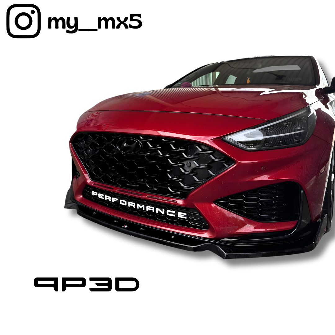 Letras de rendimiento Hyundai i30N
