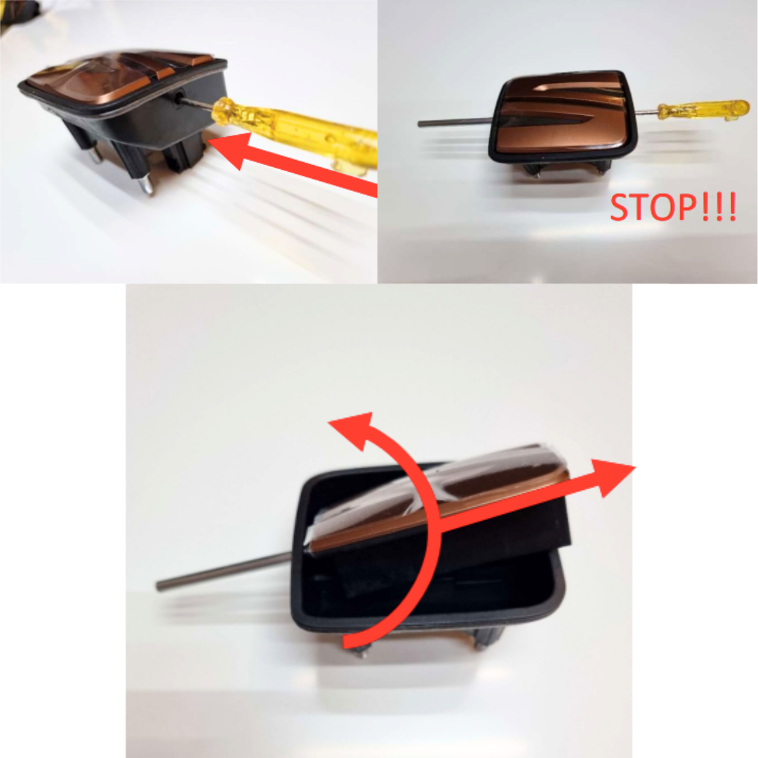 Edelstahl Achse für Seat Leon 5F Hecköffner 5F0 827 565