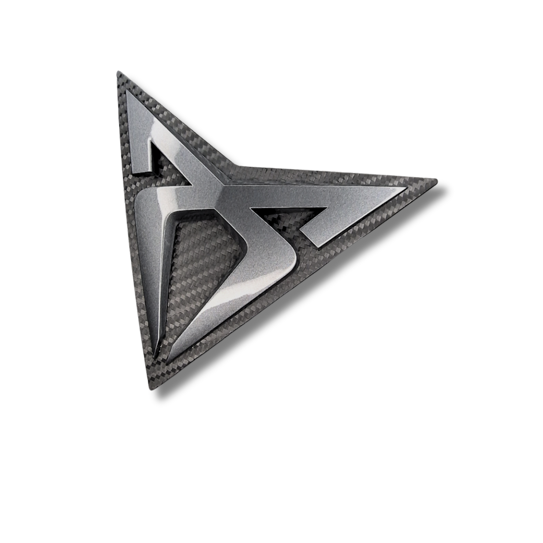 Emblema Cupra, original, refinado, para el 5F con adaptador