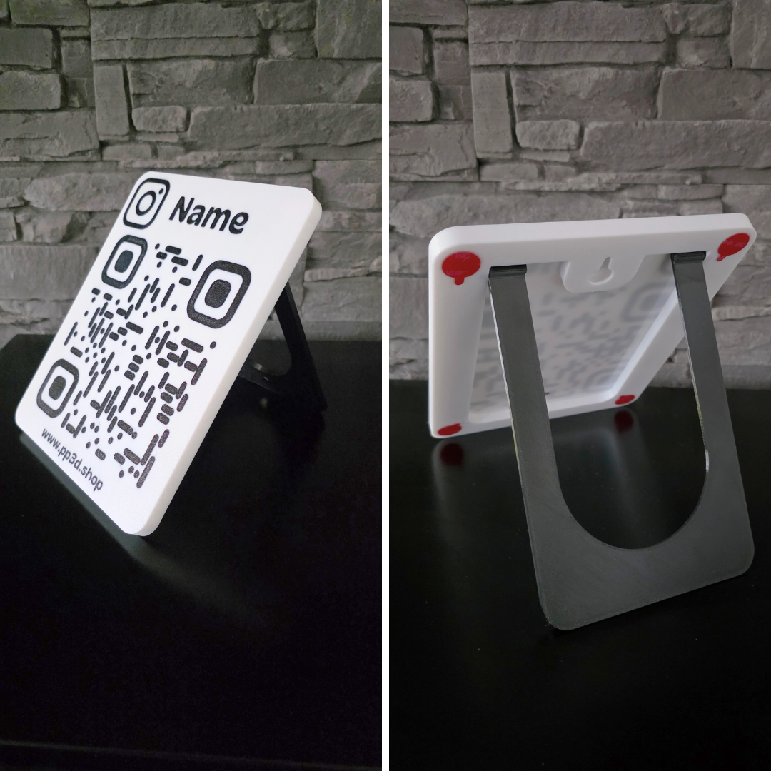 Visualización de código QR en Instagram