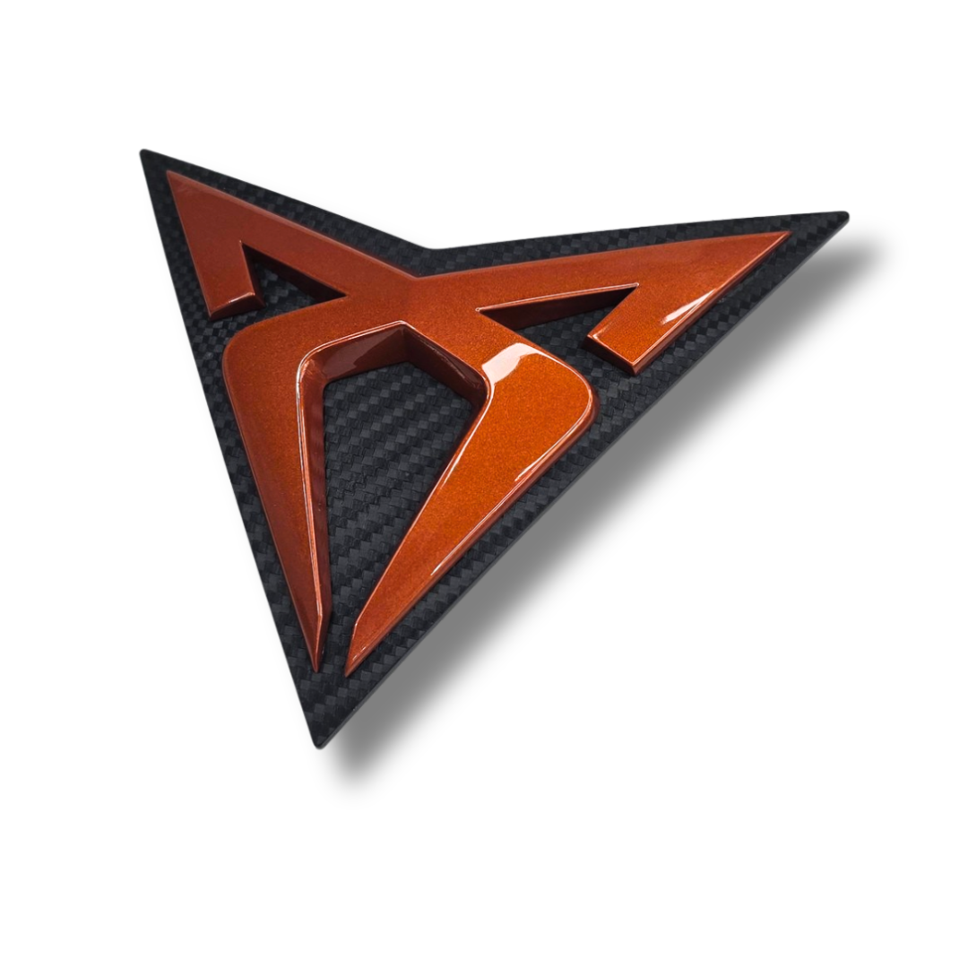 Emblema Cupra, original, refinado, para el 5F con adaptador