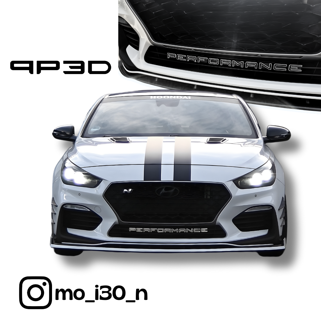 Letras de rendimiento Hyundai i30N