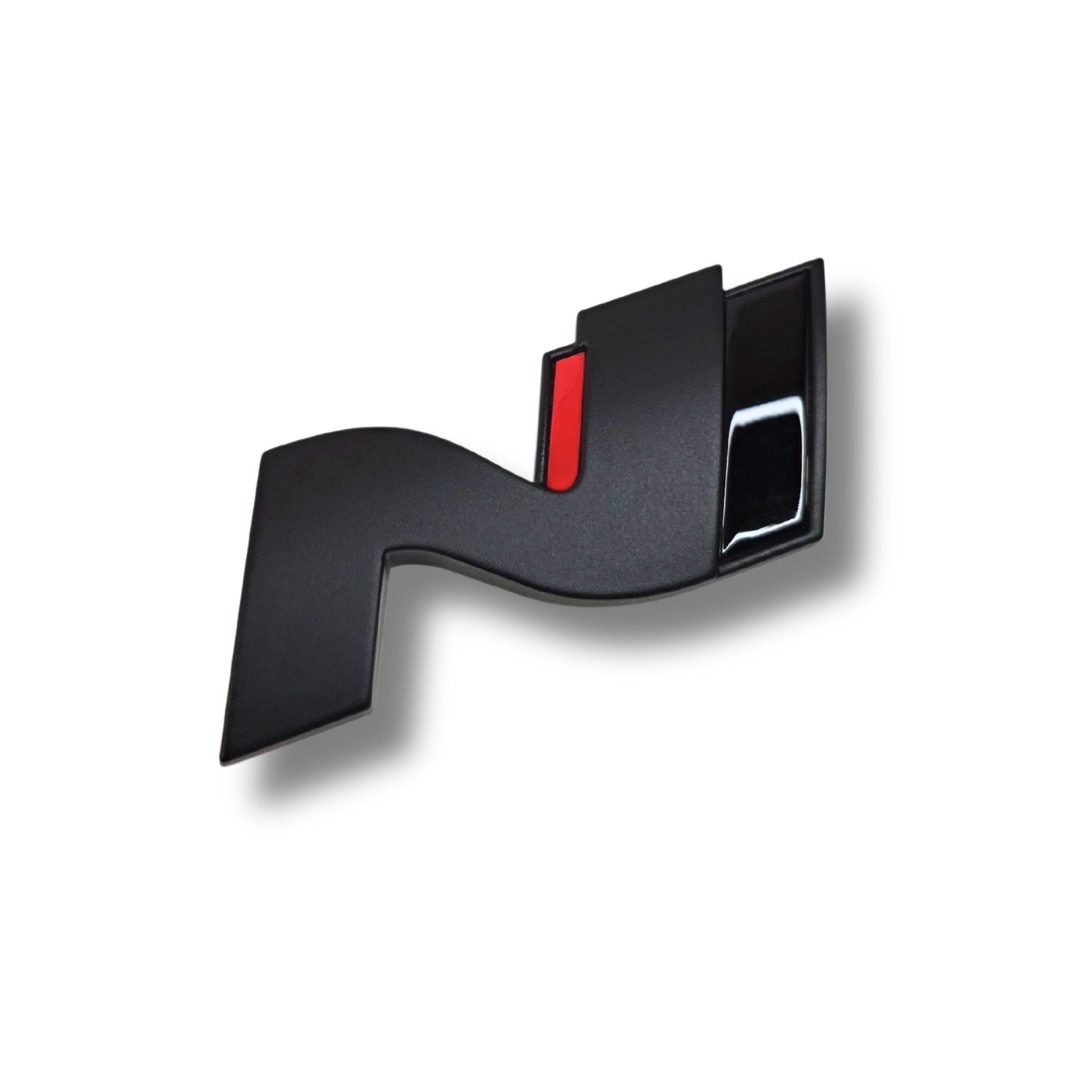 N Logo Emblem VORNE Hyundai i20N Kühlergrill in Wunschlackierung