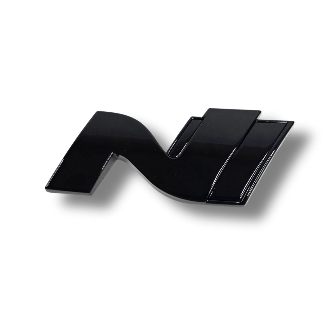 N Logo Emblem VORNE Hyundai i20N Kühlergrill in Wunschlackierung