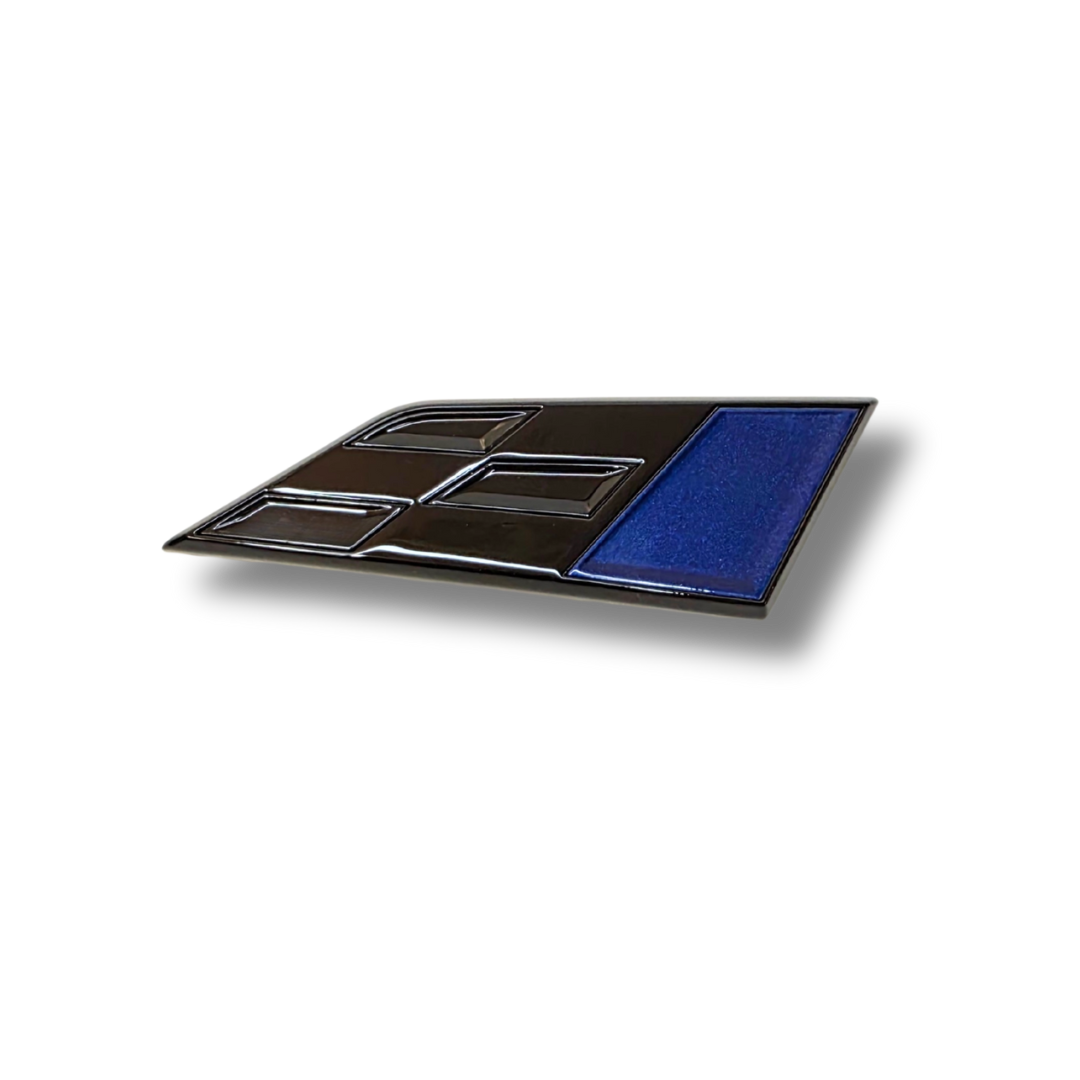 Flag exterior front or rear in custom paint finish