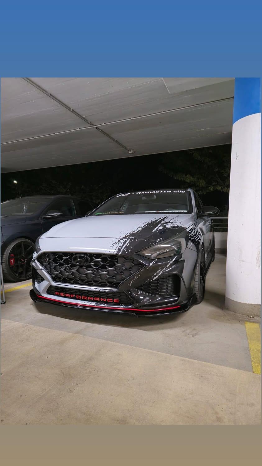 Letras de rendimiento Hyundai i30N