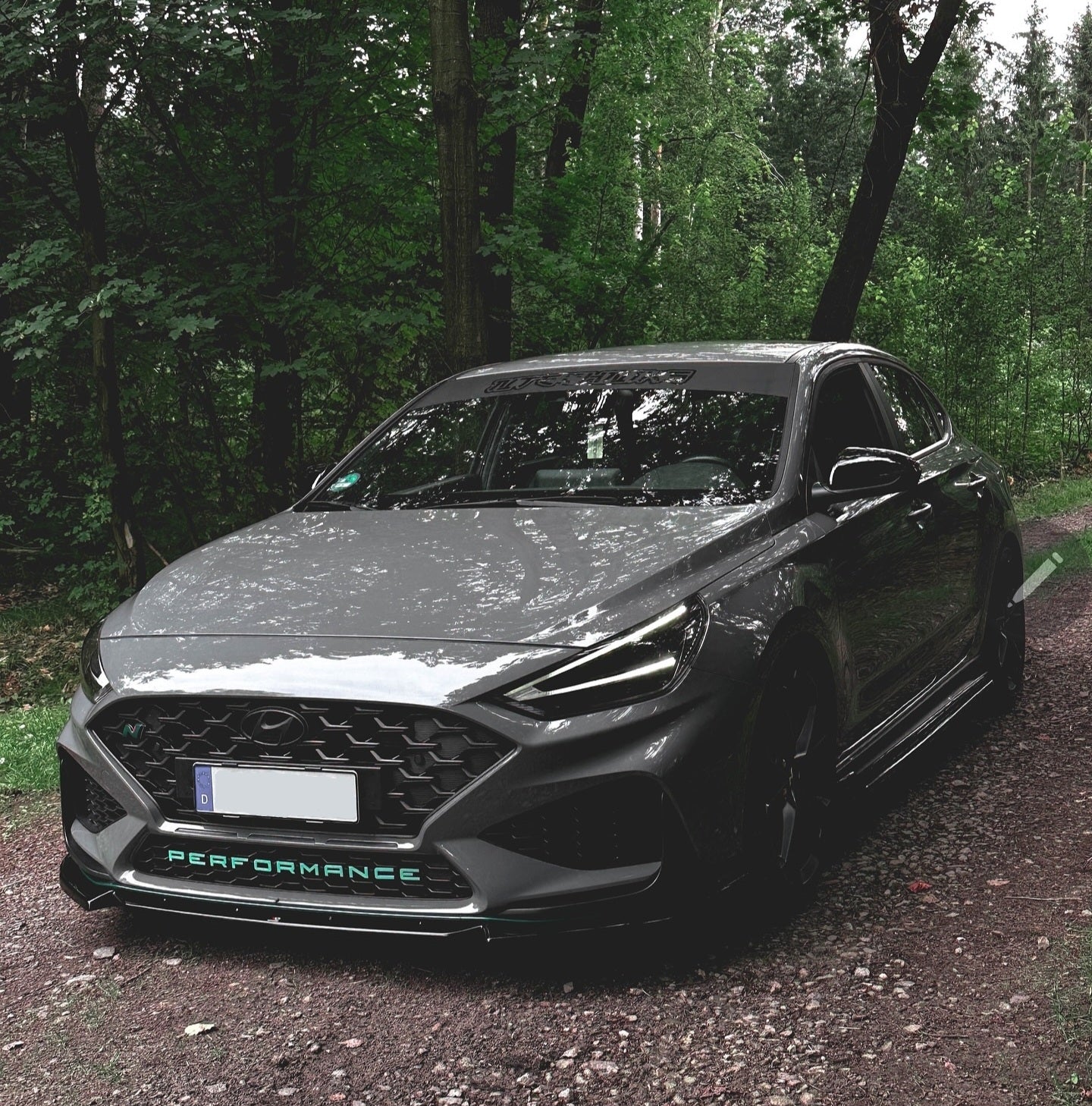 Lettrage de performance pour Hyundai i30N