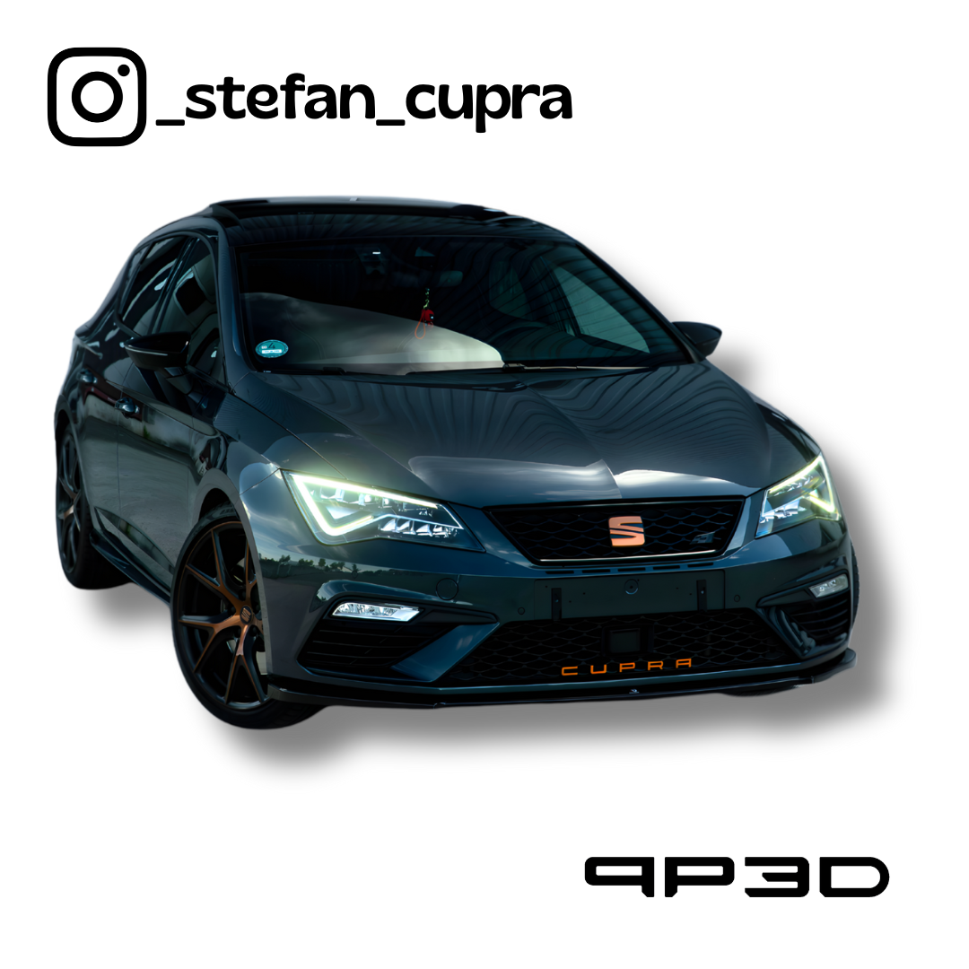 Original Cupra Schriftzug Kupfer
