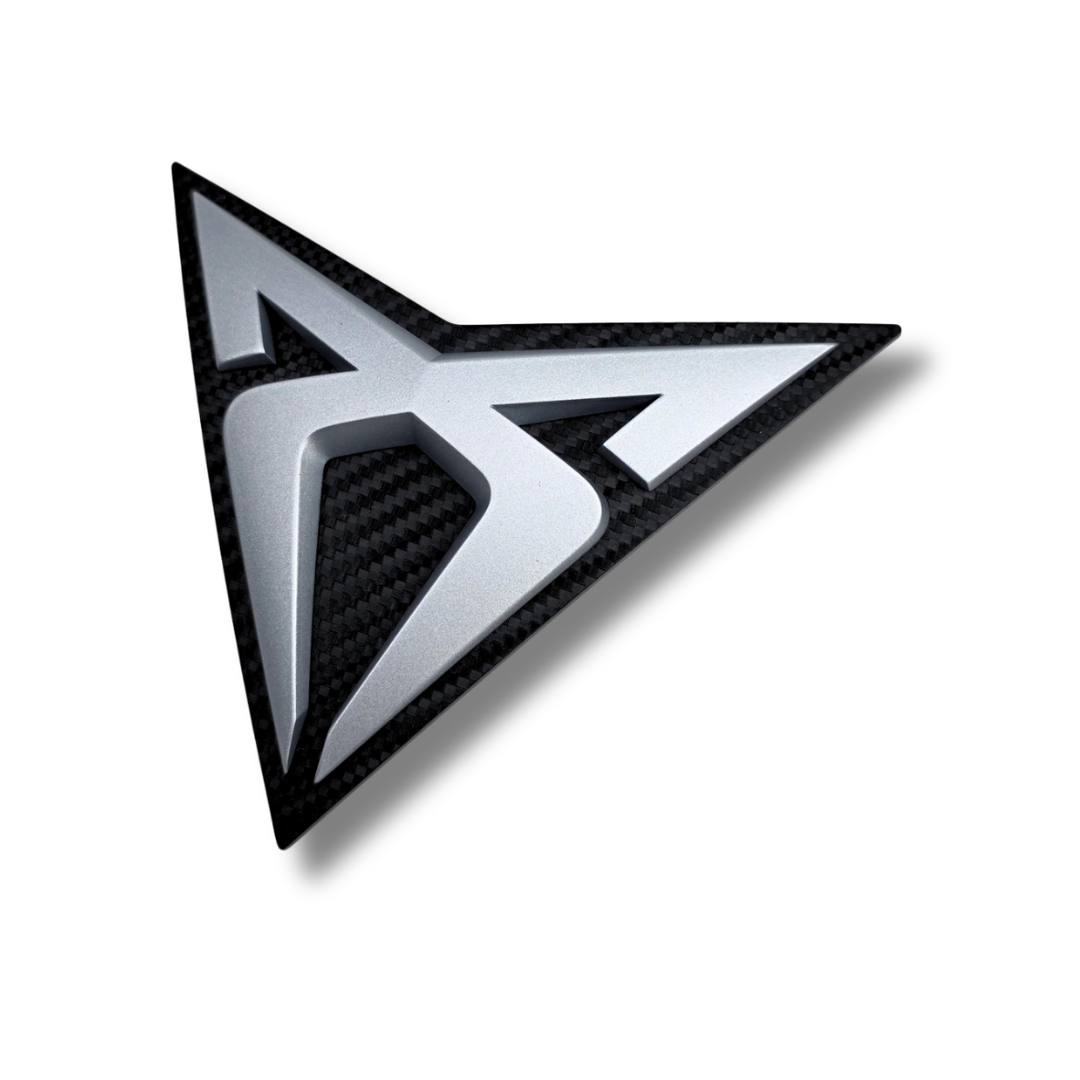Emblema Cupra, original, refinado, para el 5F con adaptador