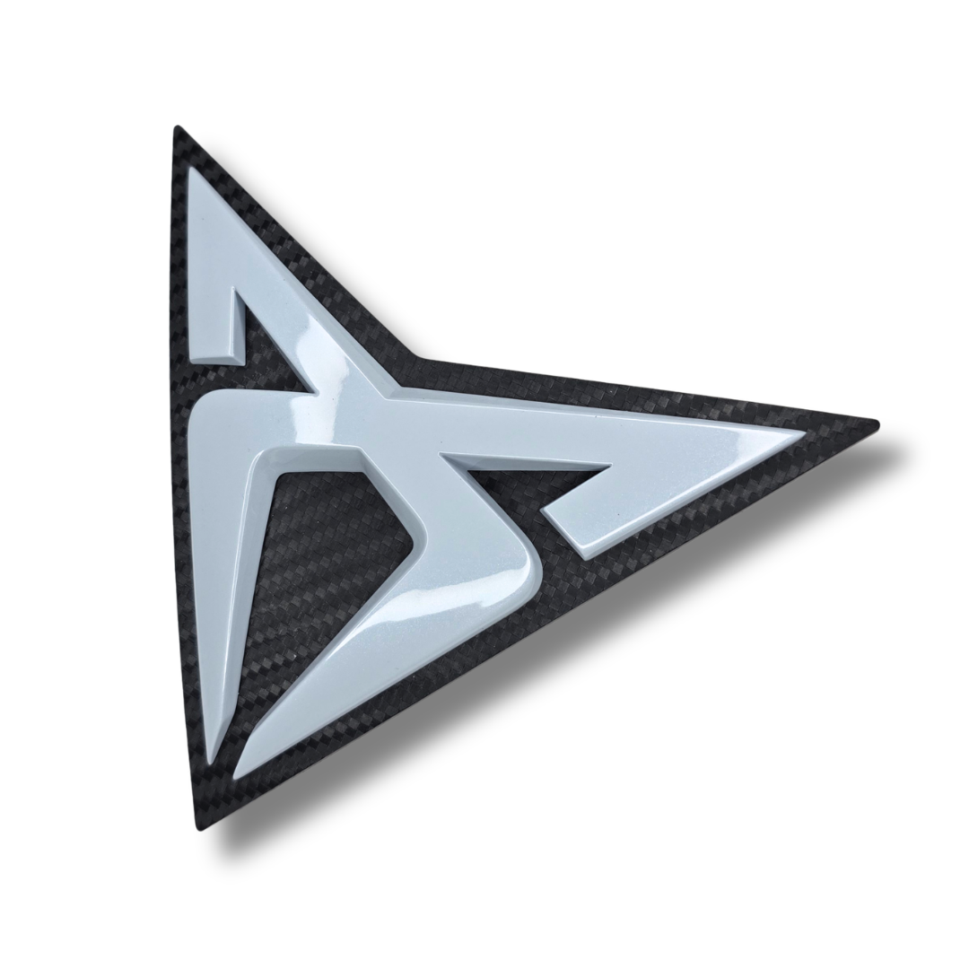 Emblema Cupra, original, refinado, para el 5F con adaptador