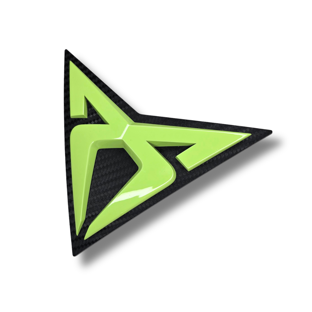 Emblema Cupra, original, refinado, para el 5F con adaptador