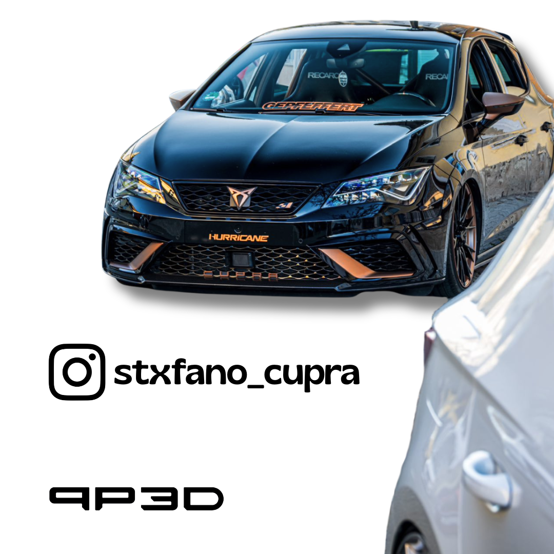 Letras originales de Cupra para el CUPRA 5F en color cobre