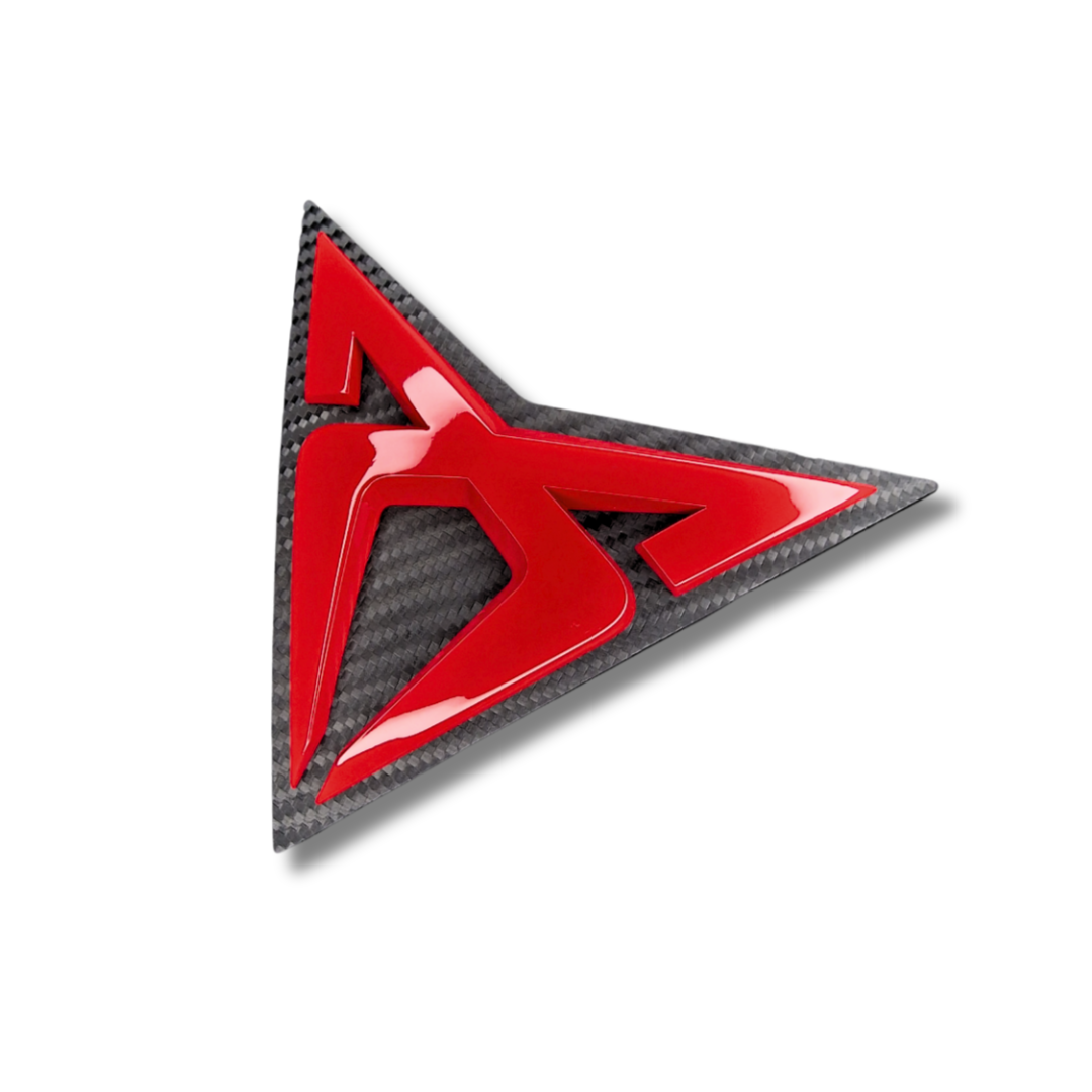 Emblema Cupra, original, refinado, para el 5F con adaptador