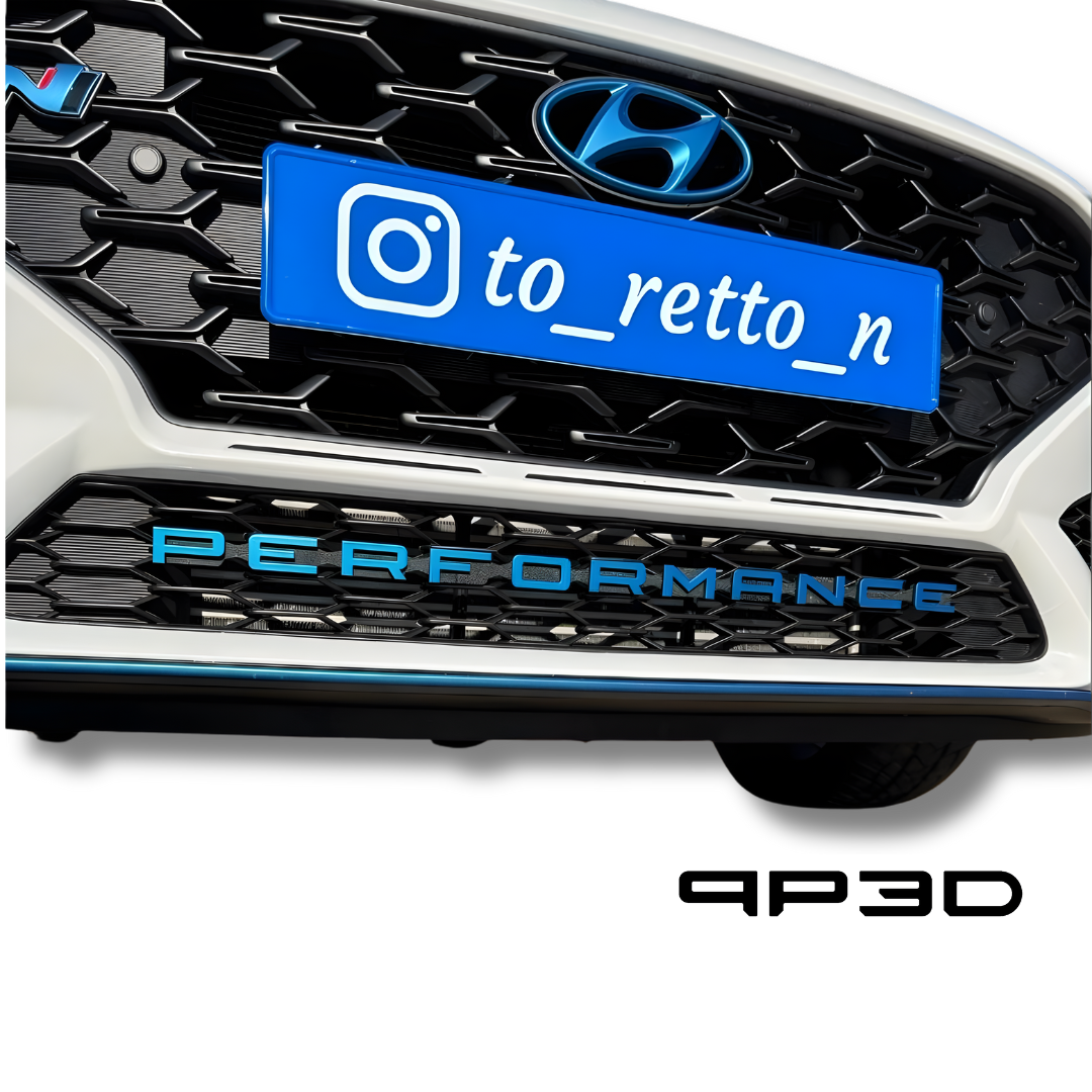 Letras de rendimiento Hyundai i30N