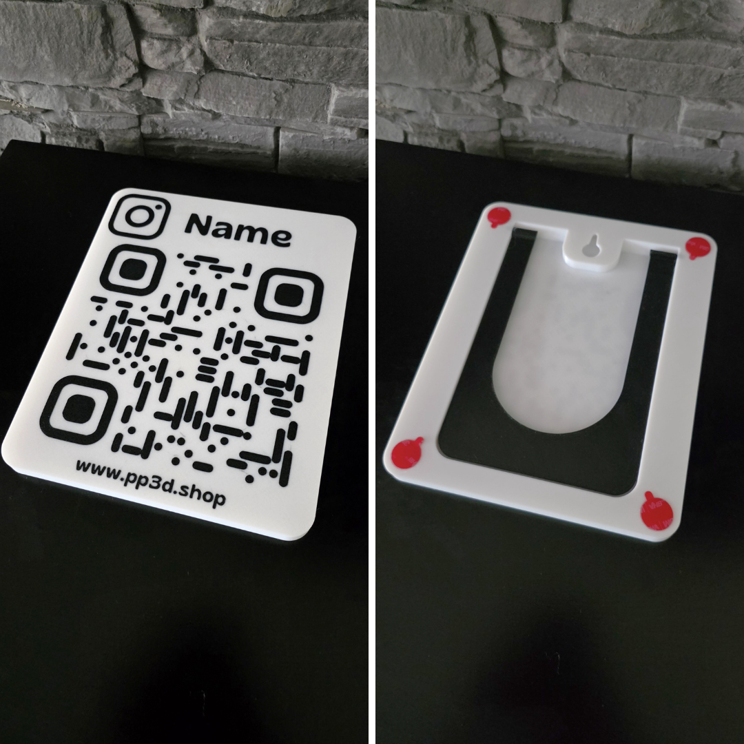 Visualización de código QR en Instagram