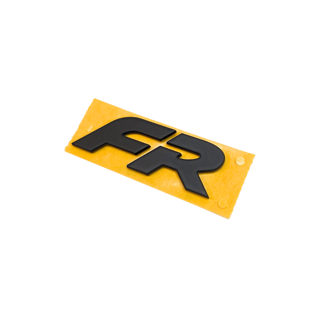 Logotipo/emblema/letra del Seat FR en el portón trasero