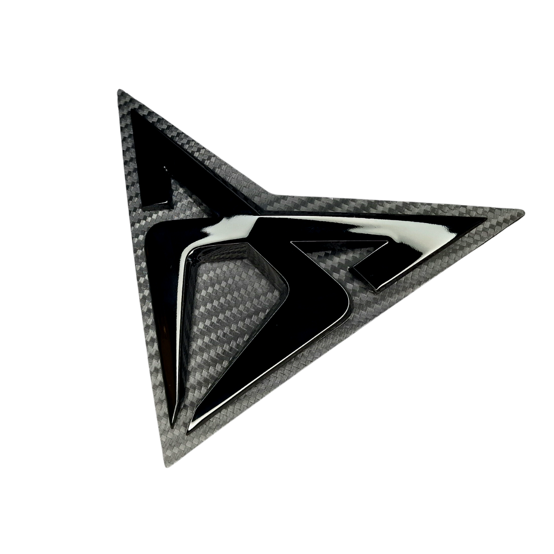 Emblema Cupra, original, refinado, para el 5F con adaptador