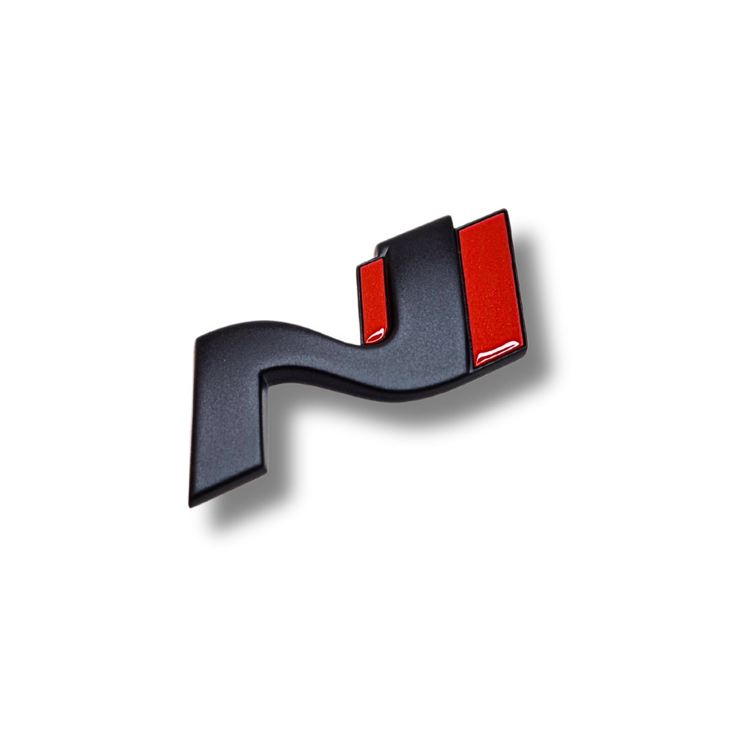 N Logo Emblem Hyundai i20N & i30N & Kona N front grille in custom color