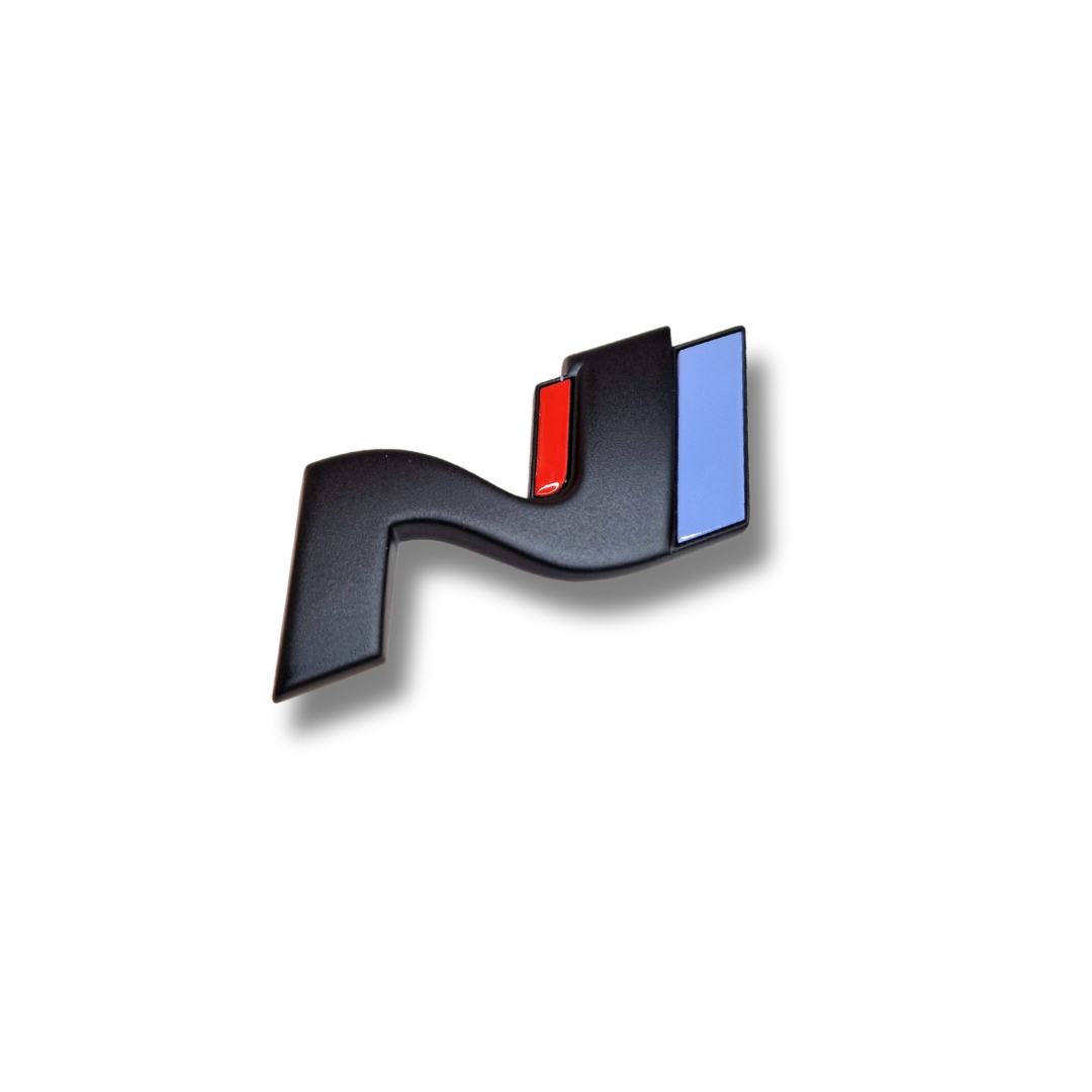 N Logo Emblem Hyundai i20N & i30N & Kona N front grille in custom color